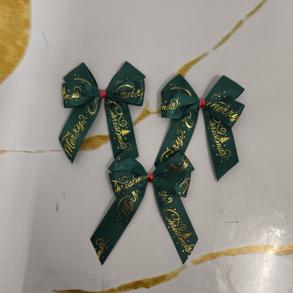 

Pita Natal kecil/ pita hampers Natal