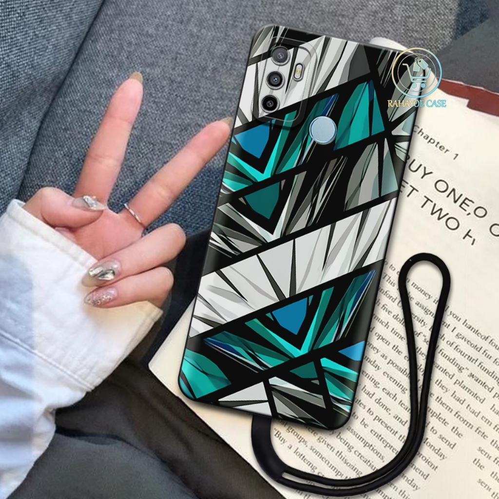 RAHAYOE - Softcase Oppo A53/A33/A53S Terbaru Free Tali Hp Case Oppo A53/A33/A53S Fashion Case Anime 