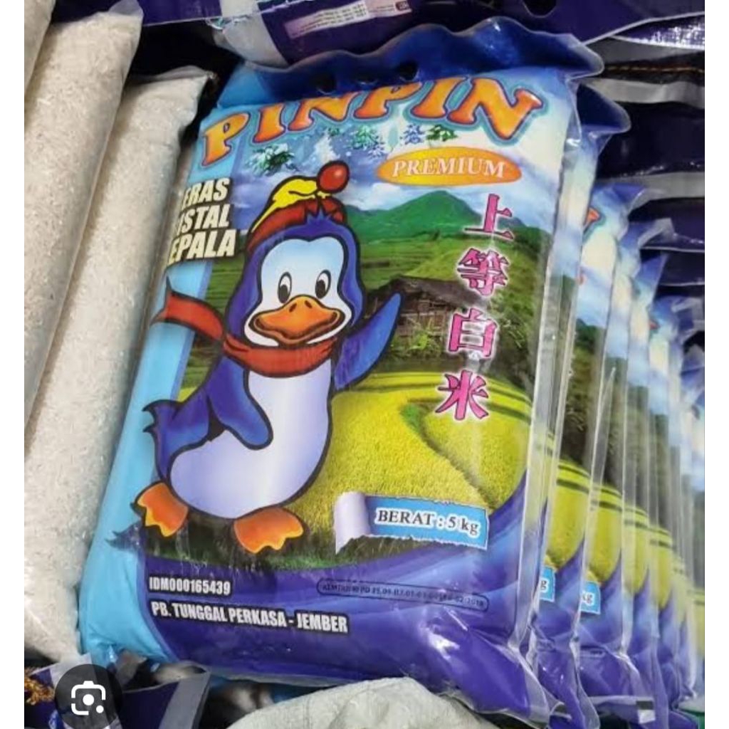 

BERAS PINPIN KEMASAN 5KG