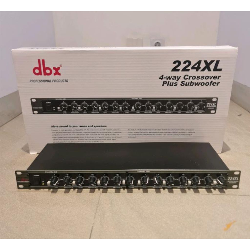 CROSSOVER DBX 224XL 4 WAY