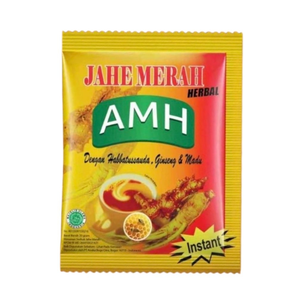 

JAHE MERAH AMH SUPER JAHE ASLI 1 SACHET