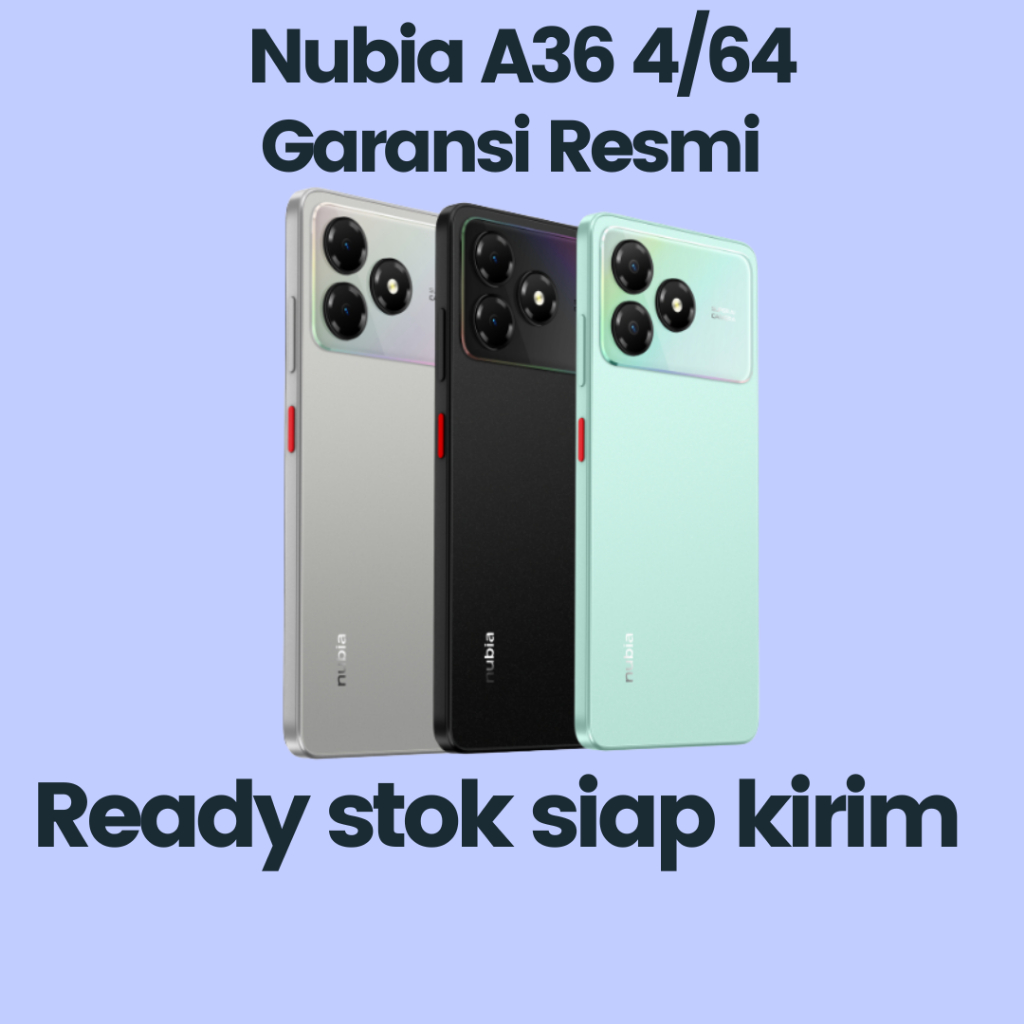 Nubia A36 4/64 Garansi Resmi