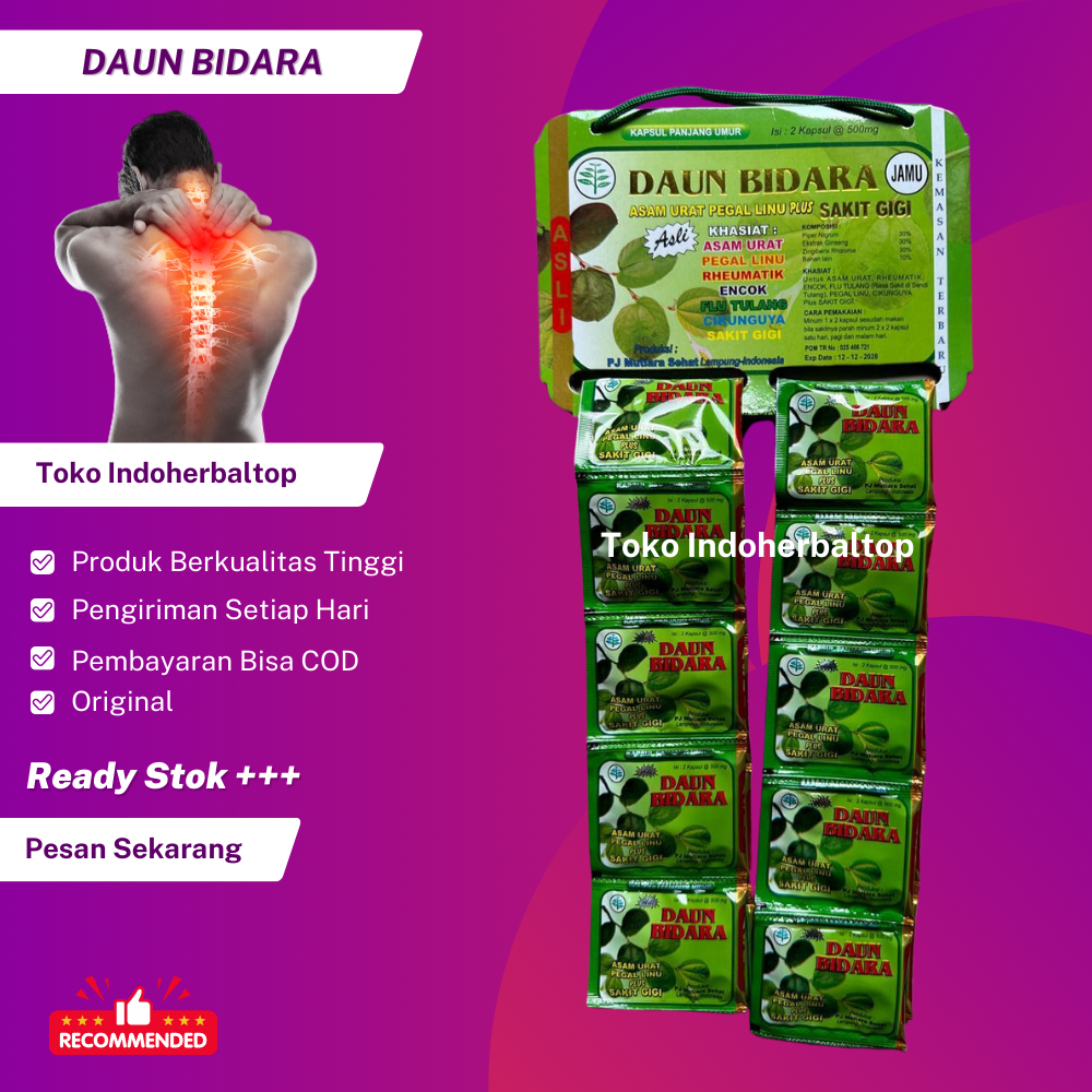 

Daun Bidara Kapsul Original 100%