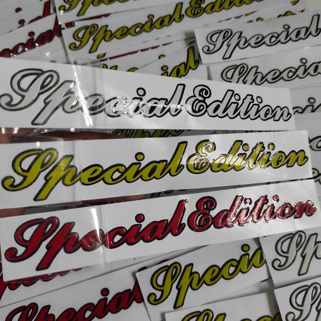 

STIKER TIMBUL UV DTF 3D SPECIAL EDITION 3 WARNA ANTI AIR MUDAH DITEMPEL