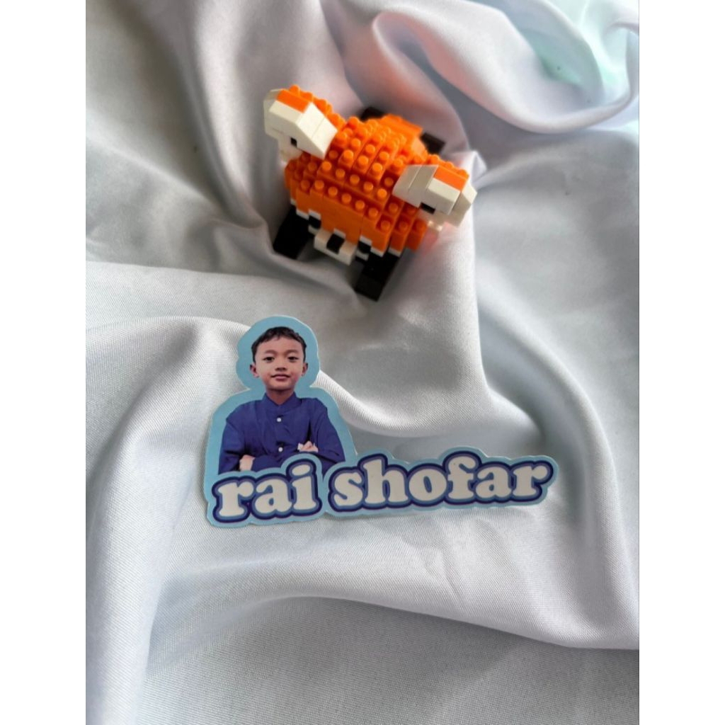 

Stiker custom nama+foto