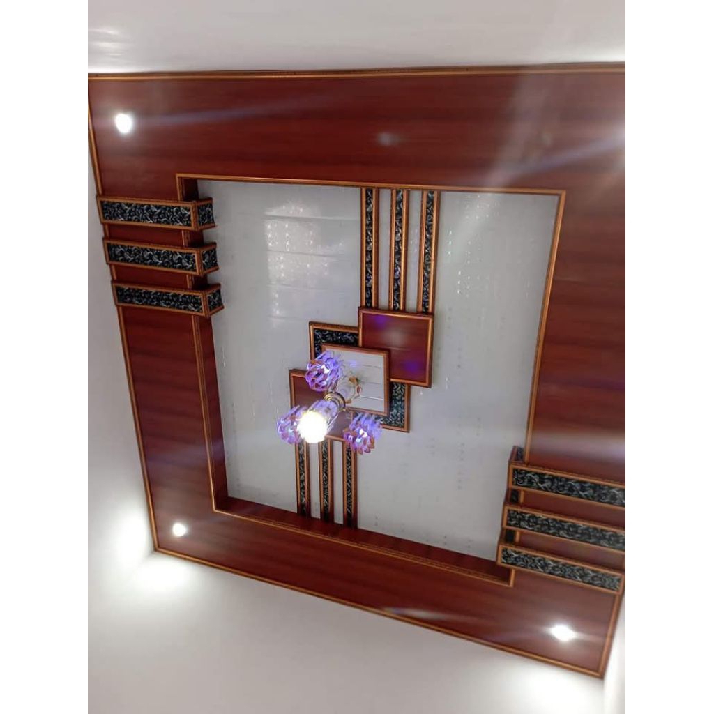 plafon pvc terpasang/plafon rumah