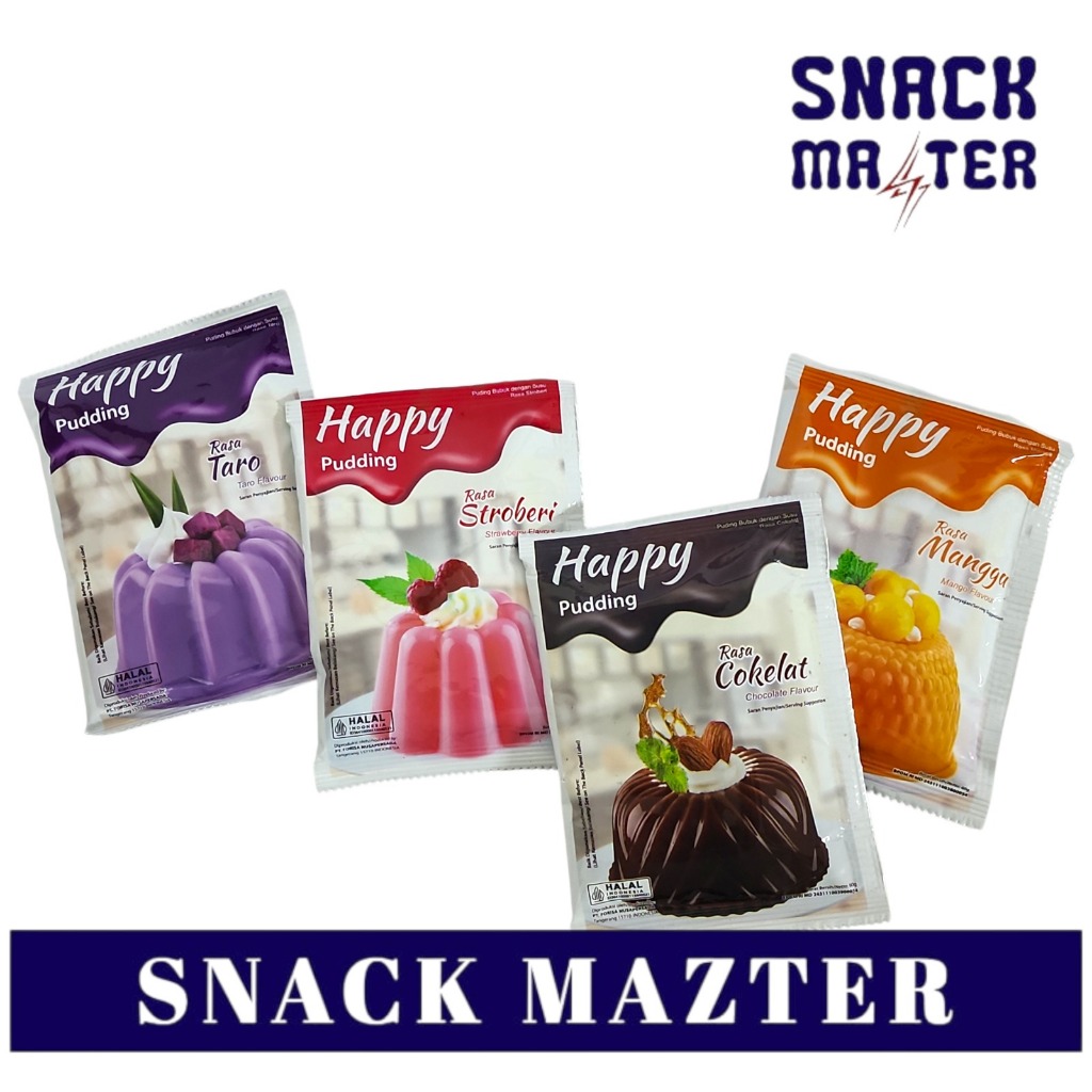 

Nutrijell Happy Pudding Instant Ekonomis - Netto 60 gr