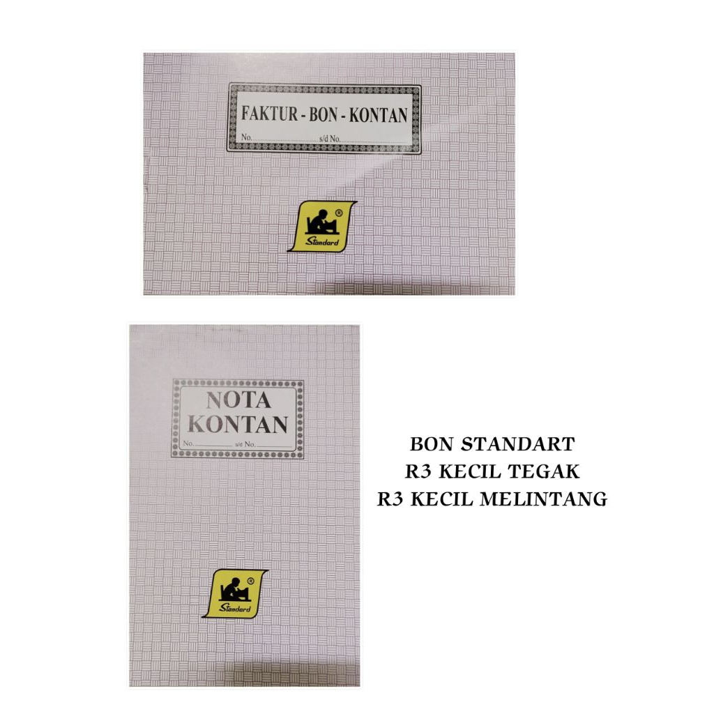 

Bon Faktur Standard 3 Ply Kecil ( 10.5 X 16 cm ) / Lsn ( 12 Pcs )