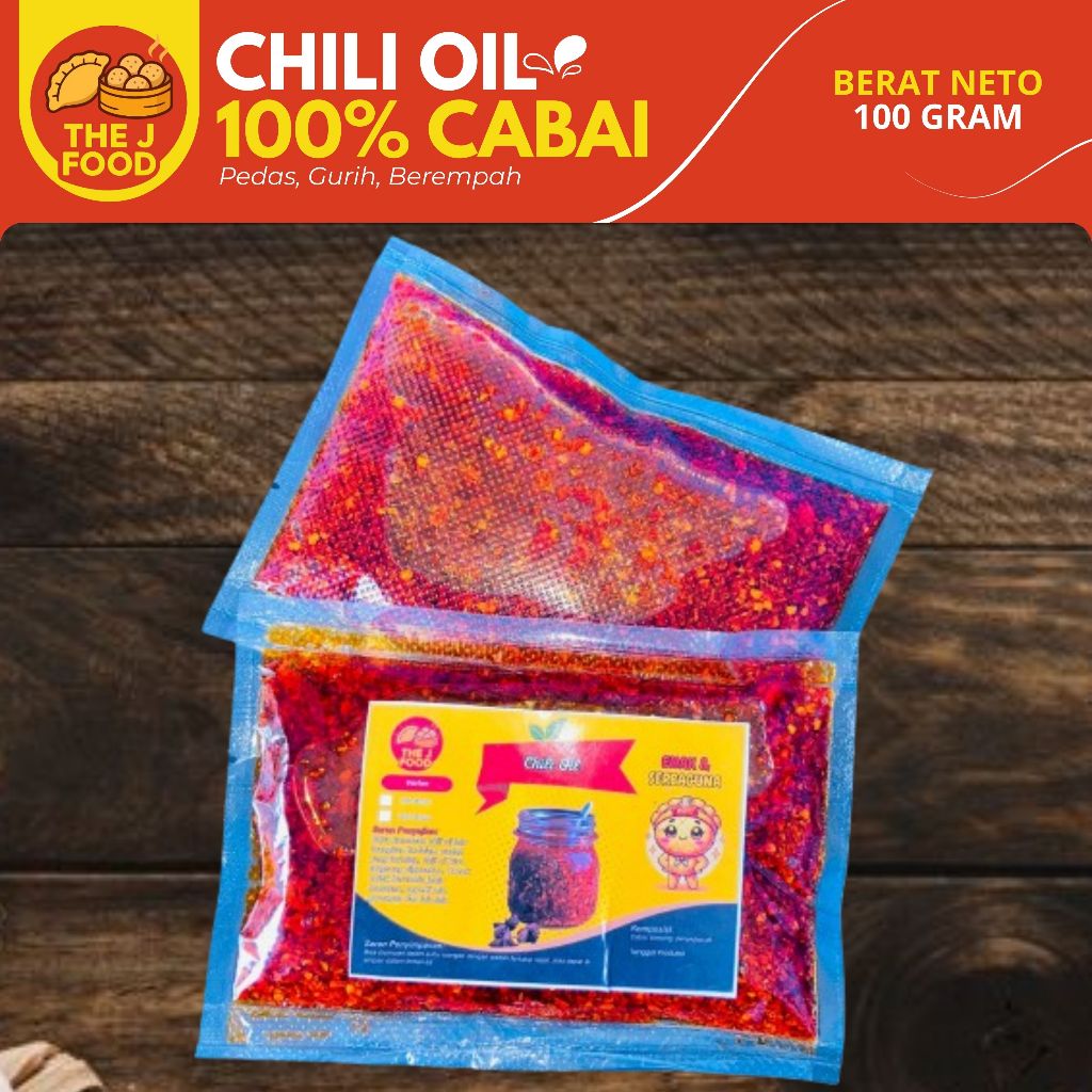 

Chili Oil Wangi Gurih Berempah