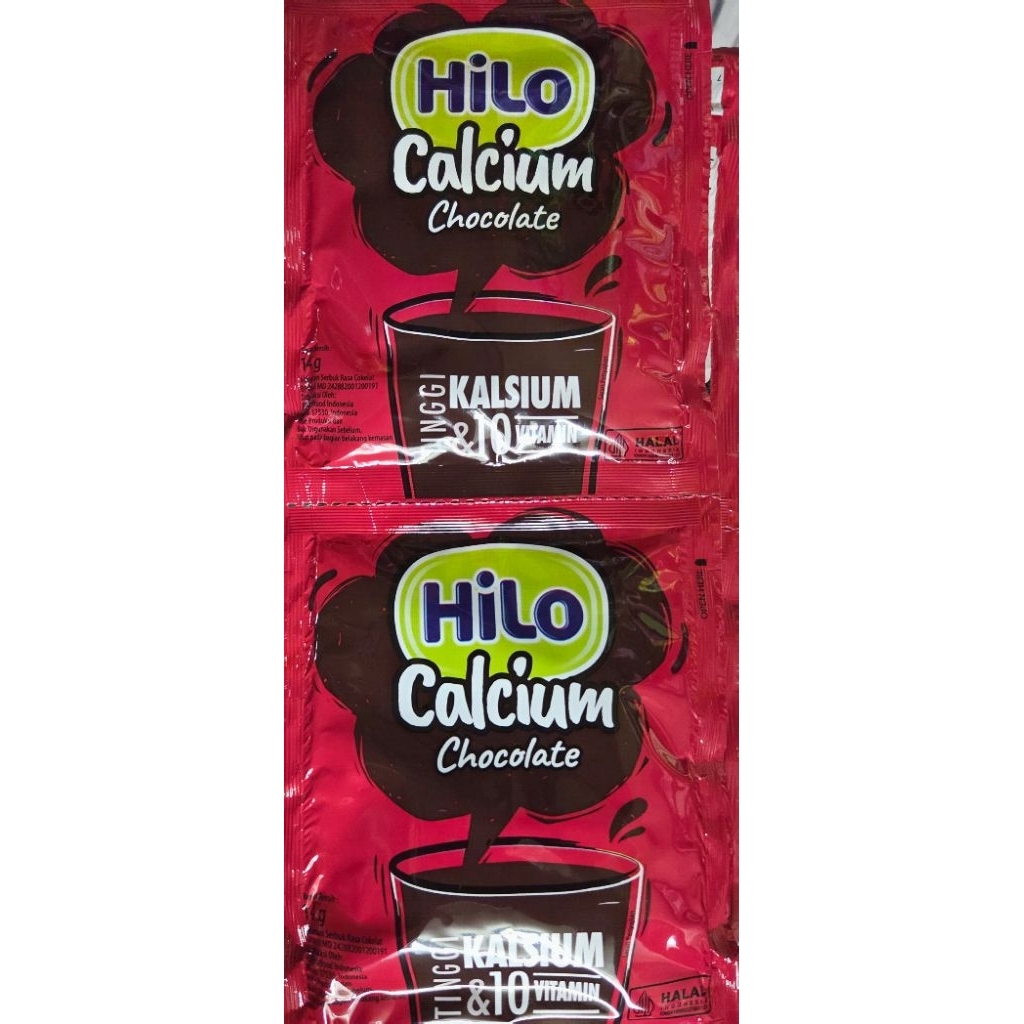 

Minuman Hilo Calcium Chocolate 1 renceng isi 10 pcs @14gr