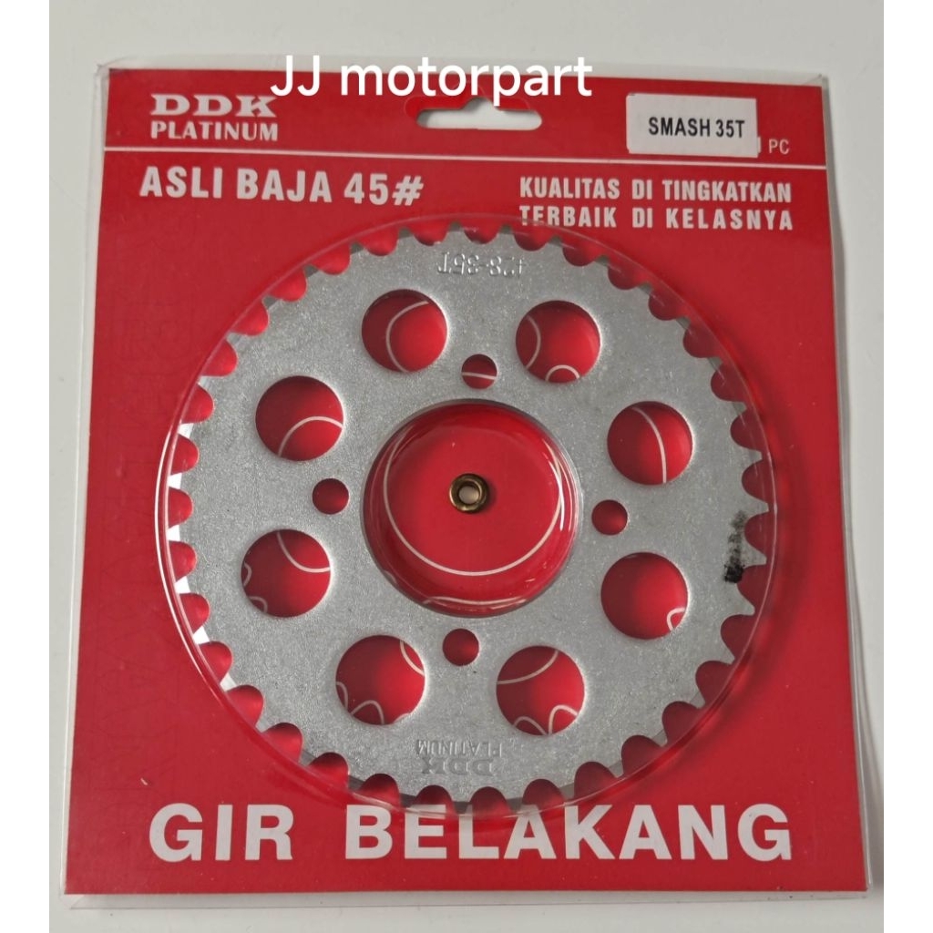 Gir Gear Belakang 428H RC100 Shogun Smash Smash New Satria 2T 30T-50T DDK PLATINUM THOR
