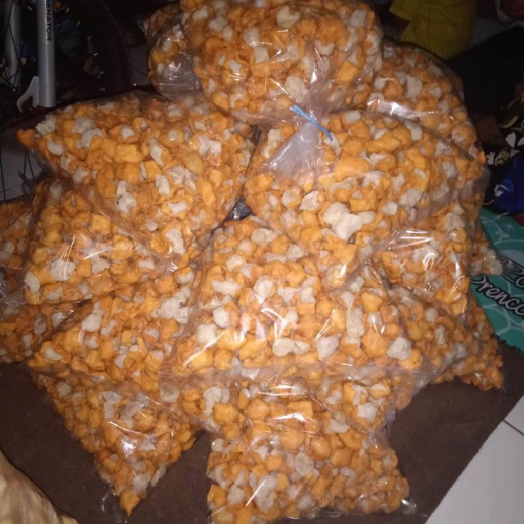 

siomay mini kering 250 gram- gurilem 250 gram- siomay mini kering