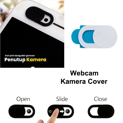 WEBCAM COVER ULTRA SLIM PENUTUP LENSA KAMERA LAPTOP WEBCAM TABLET HP
