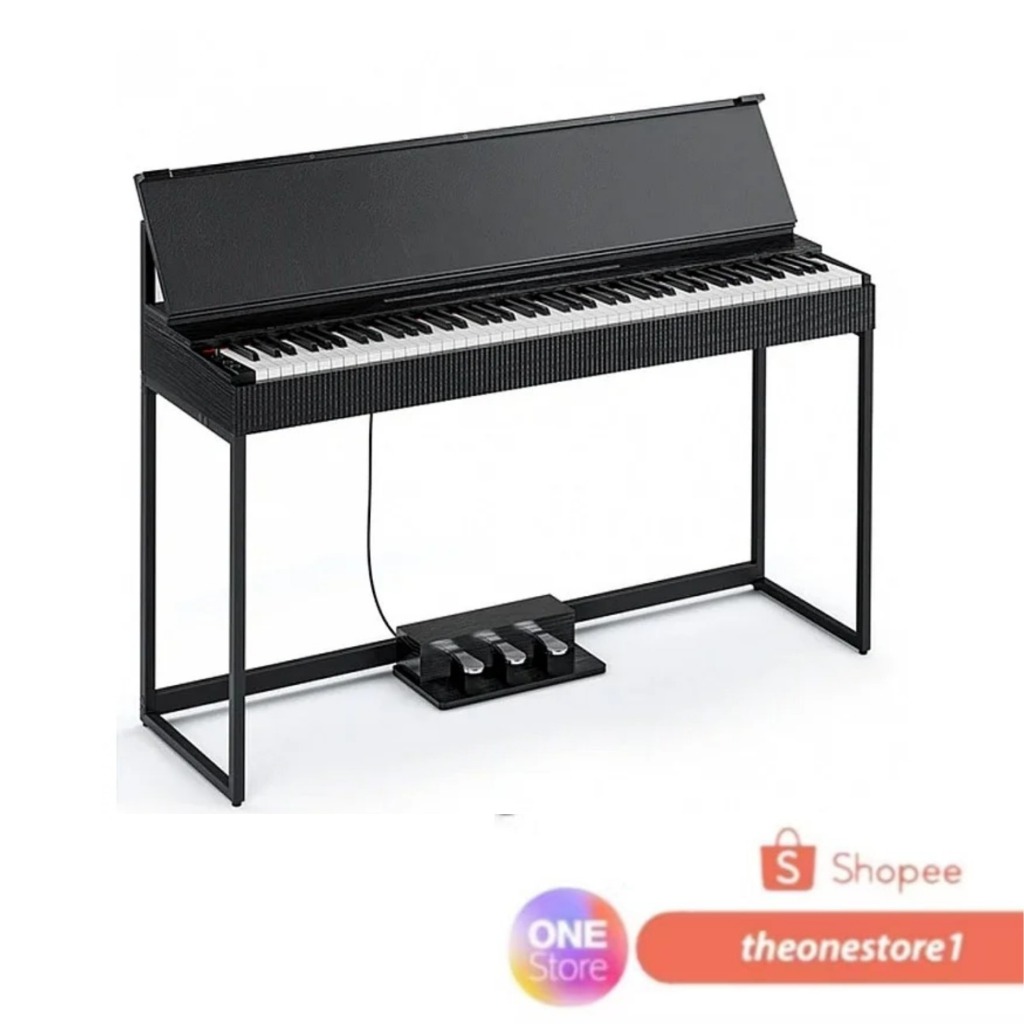 Donner Oura S300 Digital Piano 88 Key Weighted Keyboard - Black / Donner oura s300 piano elektrik