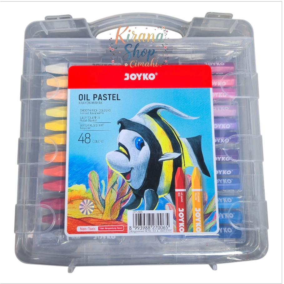 

JOYKO OIL PASTEL 48 WARNA / KRAYON MINYAK 48 COLORS