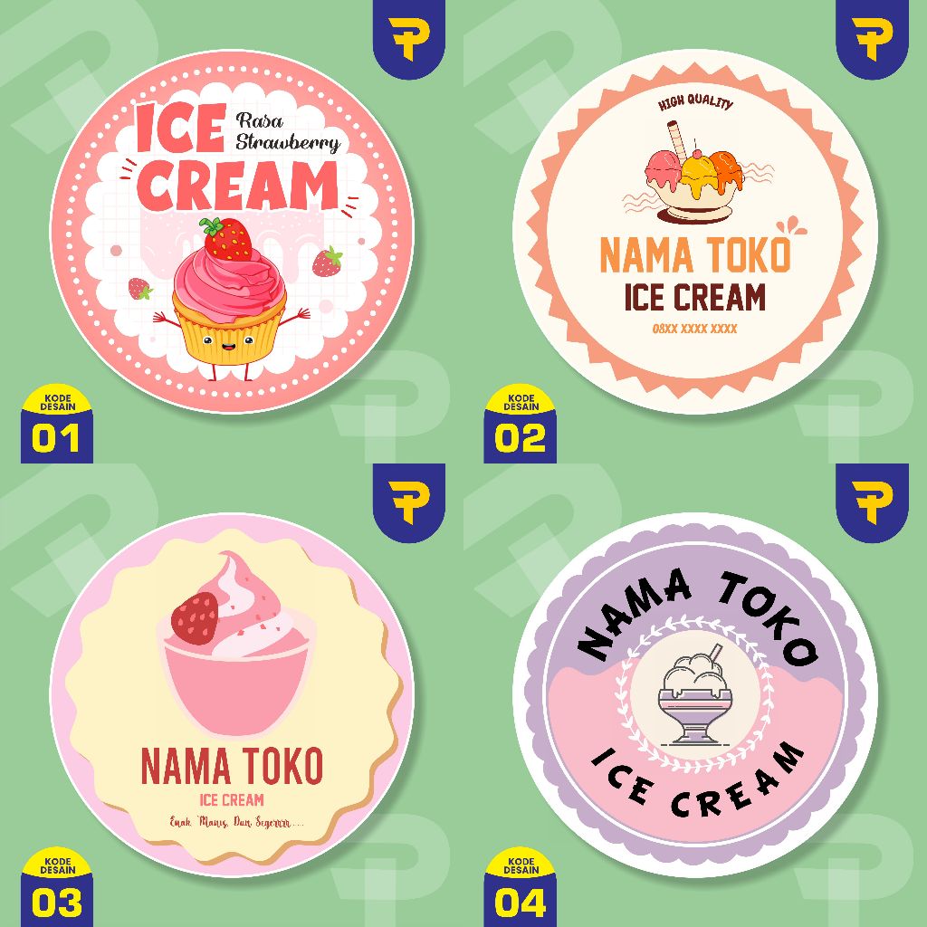 

stiker ice cream stiker es cream