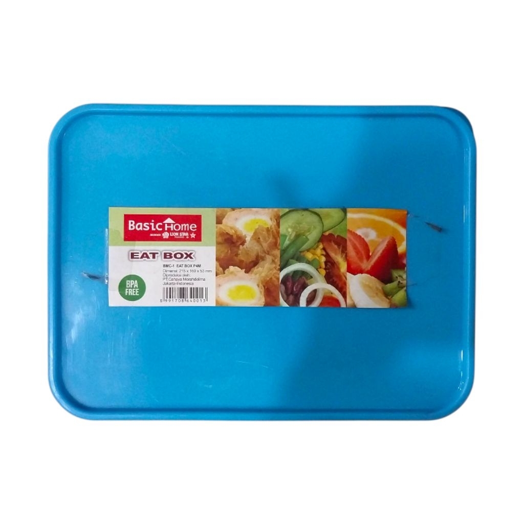 TEMPAT BEKAL / BOX MAKAN 4 SEKAT LION STAR BMC-1