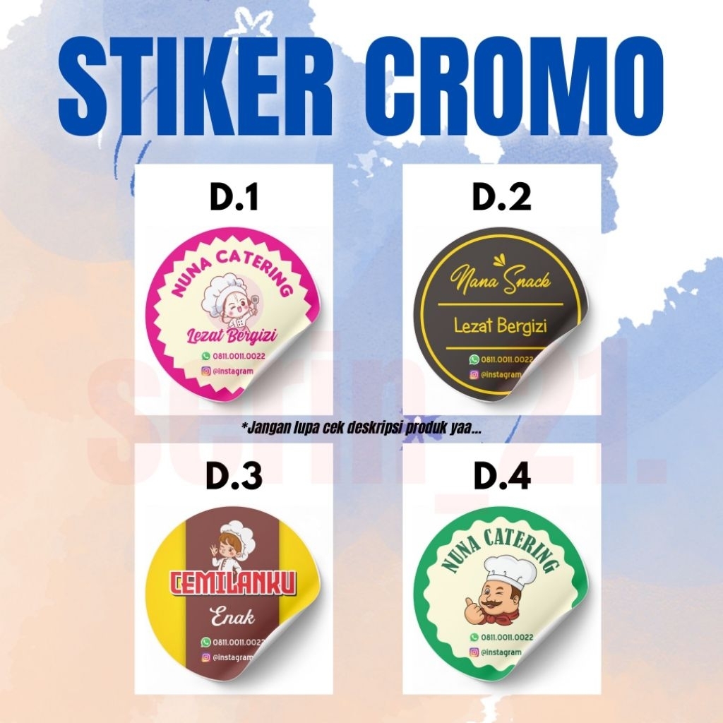 

Stiker Produk Bahan Cromo Ukuran A3+ Bisa Cutting Bulat