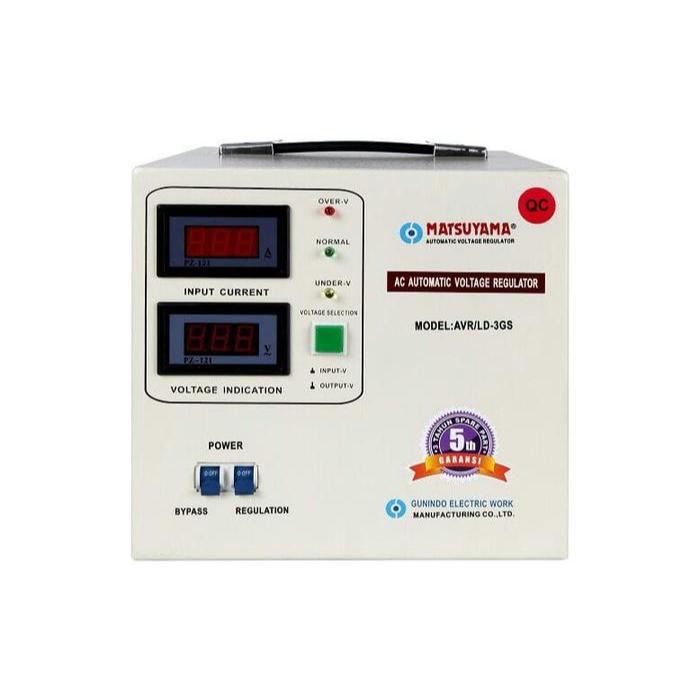 Stavolt / Regulator / Stabilizer Matsuyama 3kva AVR/LD-3GS (3000 Watt)