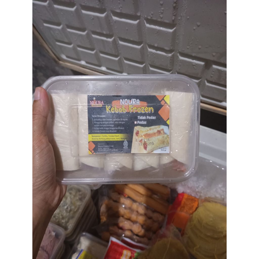 

Titik Frozen | Kebab Frozen Noura isi 10