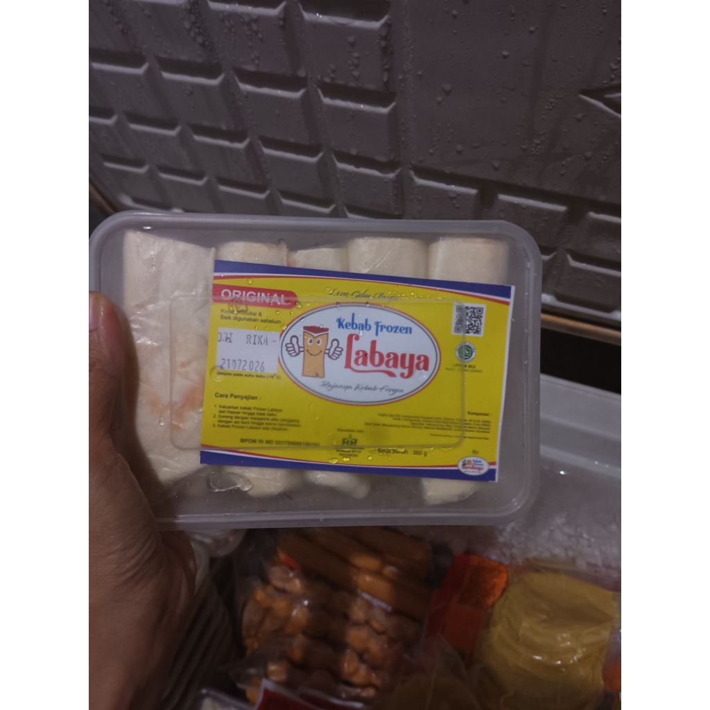 

Titik Frozen | Kebab Frozen Labaya isi 10