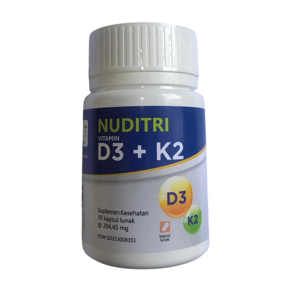 NUDITRI Vitamin D3 + K2 Suplemen Kesehatan