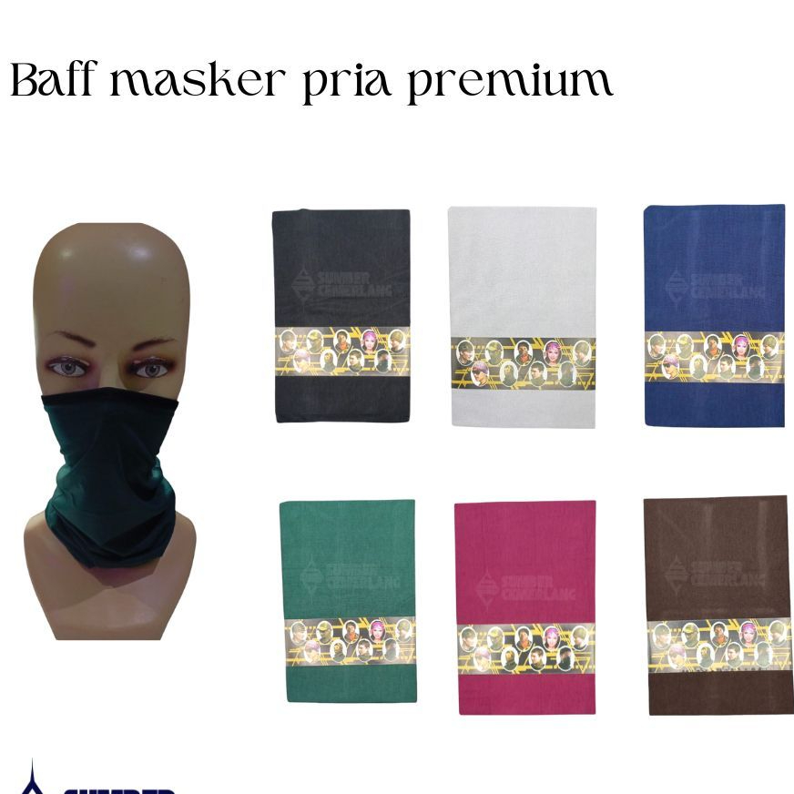 BAFF MASKER MULUT PREMIUM BERKUALITAS MULTIFUNGSI / BAFF MASKER MOTOR / BAFF MASKER
