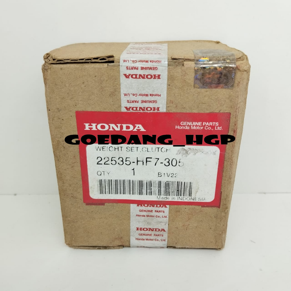 Kampas Kopling Ganda GRAND SUPRA ORI AHM KUALITAS IMPORT 22535HF7305