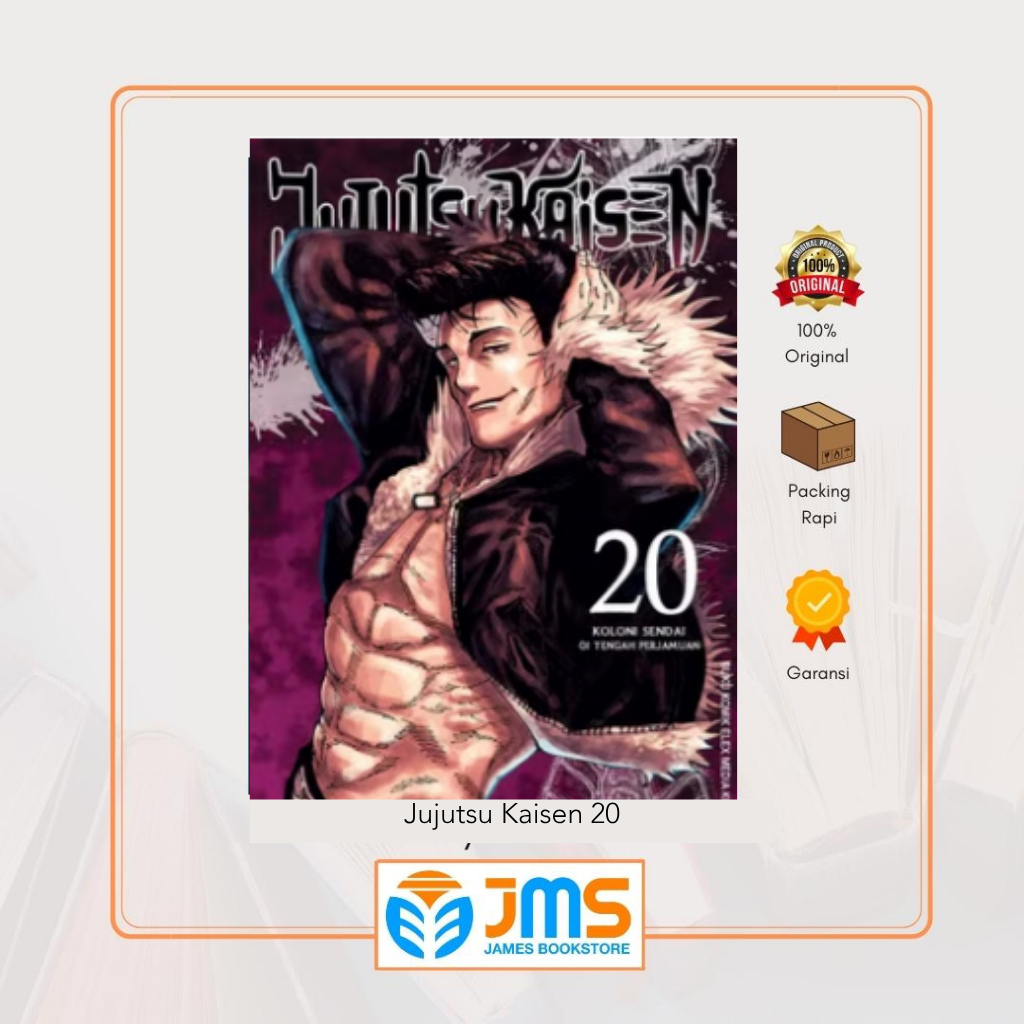 Buku Komik Manga Anime Jujutsu Kaisen 20