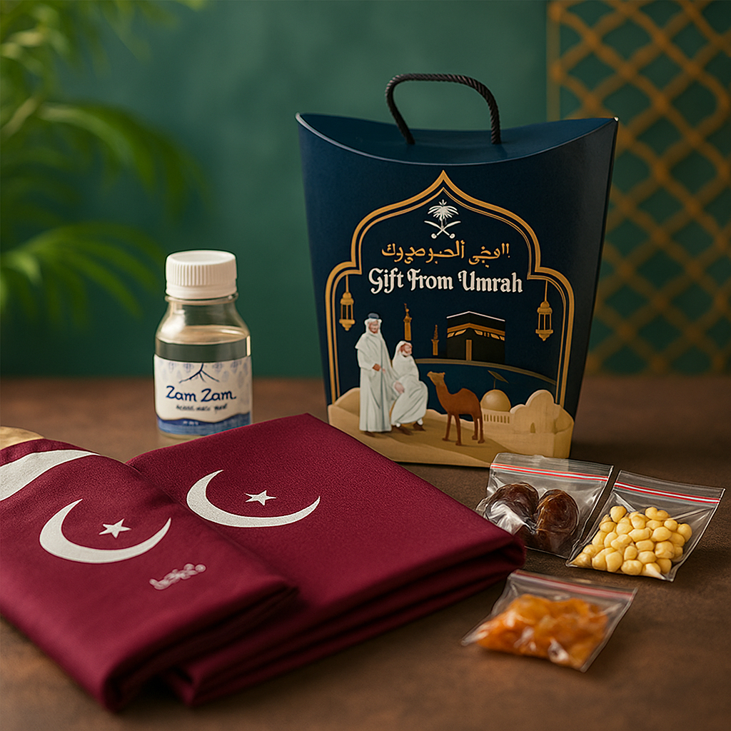 

Paket Oleh Oleh Haji dan Umroh paket dus teng-teng Dus tali Botol Zamzam COKLAT TASBIH 33