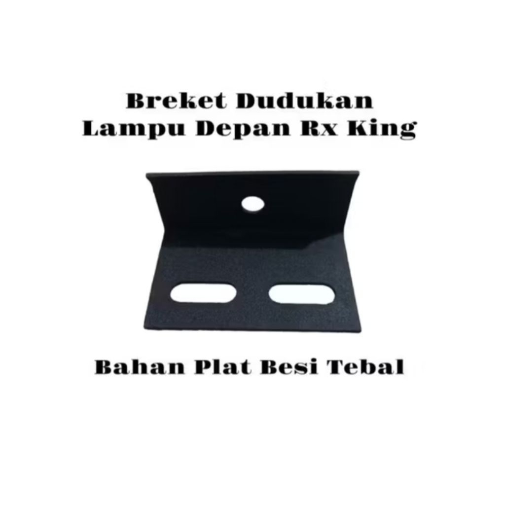 Bracket Dudukan Lampu Tembak & Plat Nomor Rx King