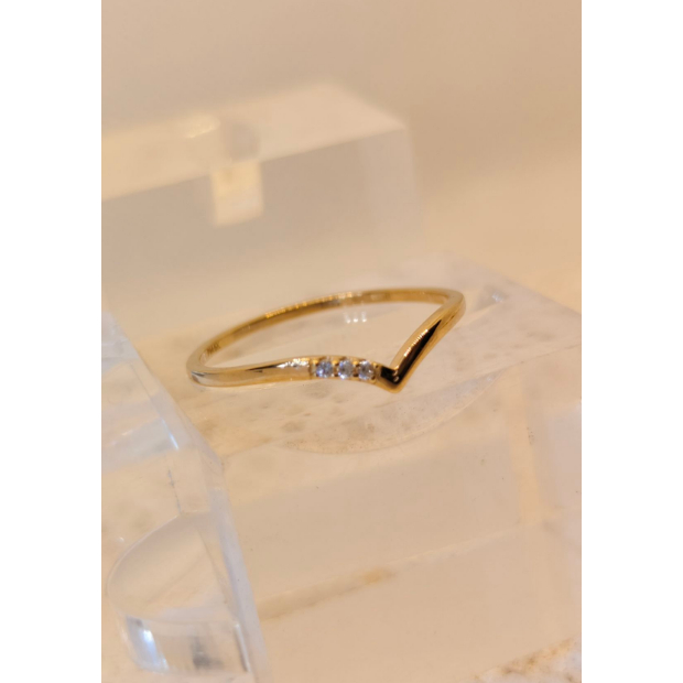 cincin emas 6k model variasi aurel mt.putih