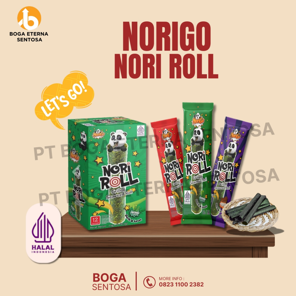 

Nori Roll 1 BOX ISI 12 PCS HALAL