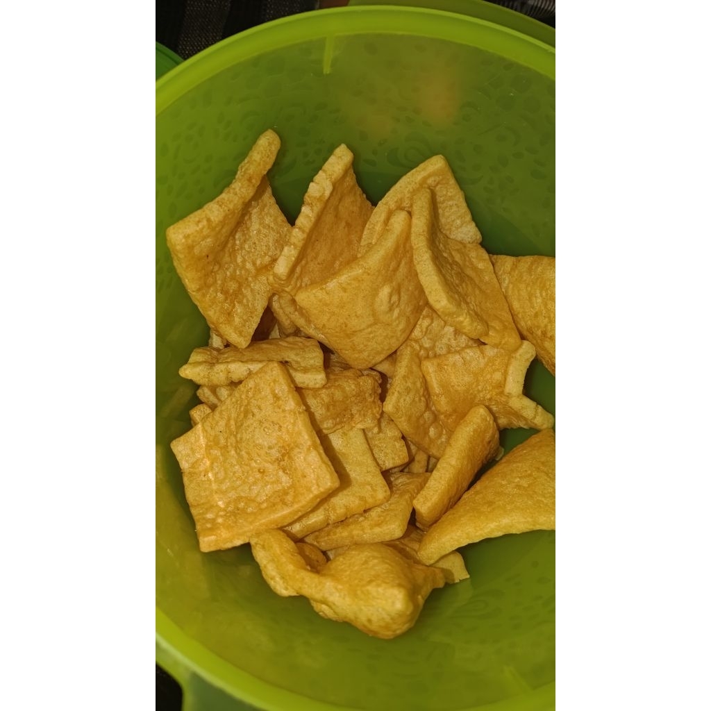 

krupuk poli goreng 100 biji