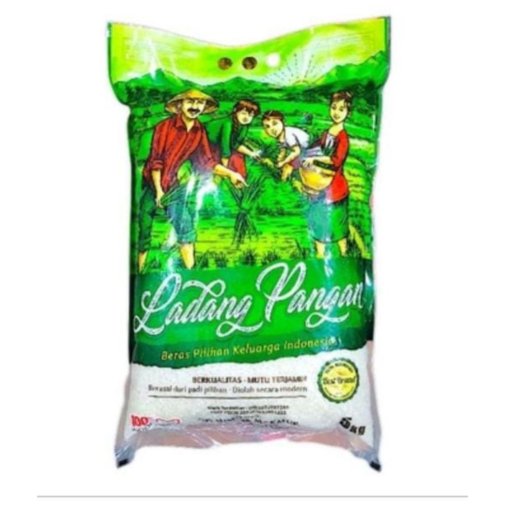 

Beras ladang pangan kemasan 5kg premium