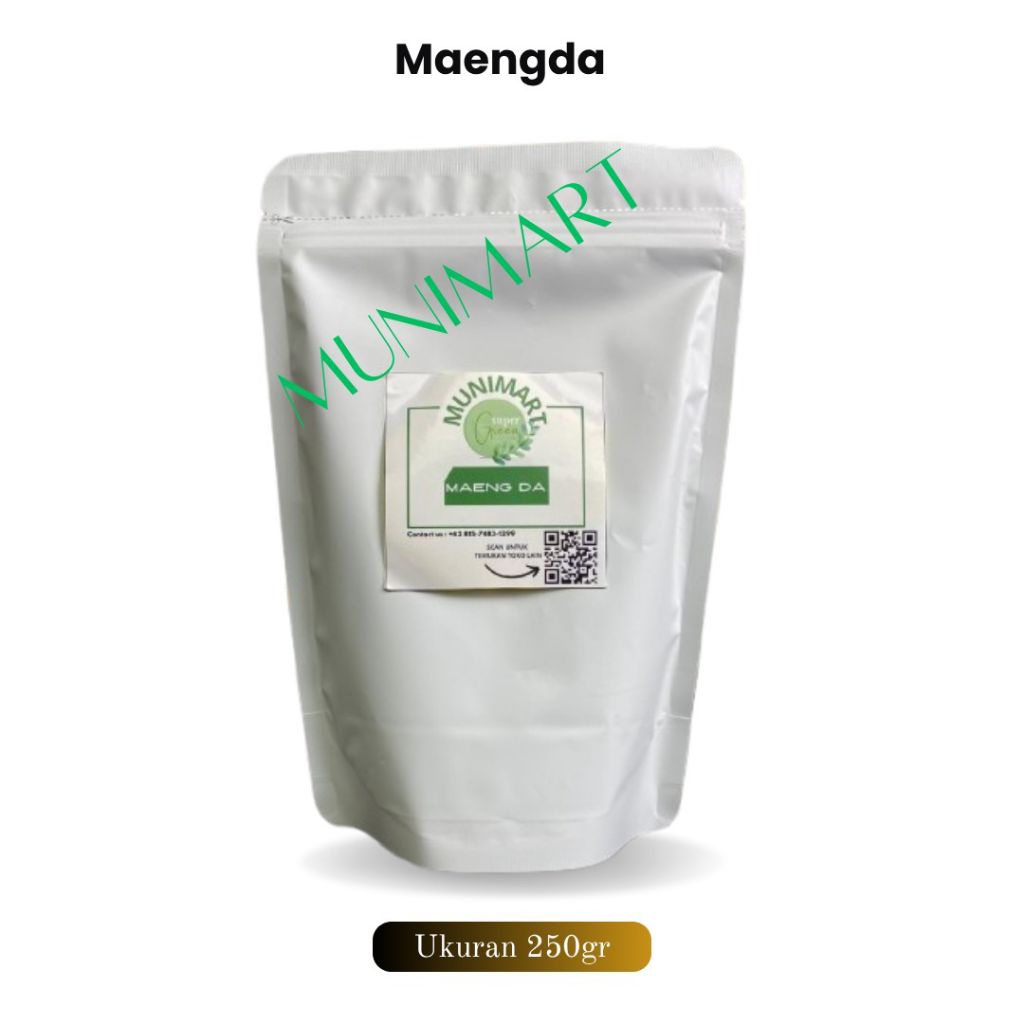 

250g bubuk maengdaa herbal jamu alamii hijau