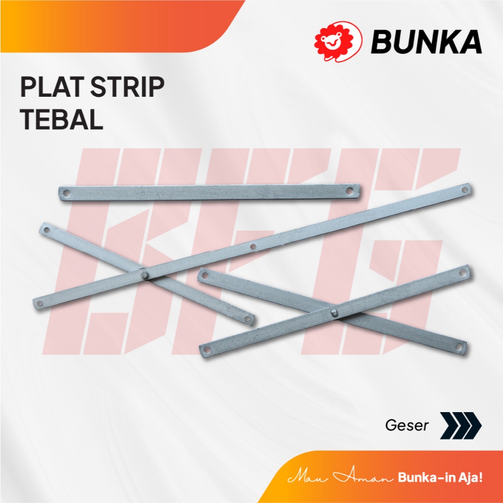 Plat Strip atau Silangan Folding Gate