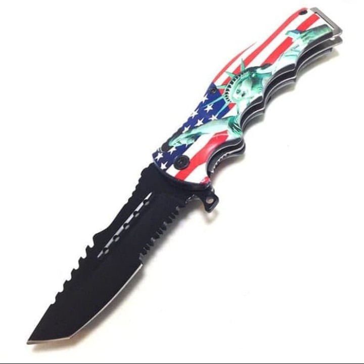 Pisau Lipat EDC P1246 survival / Pisau Lipat Survival Kit DK