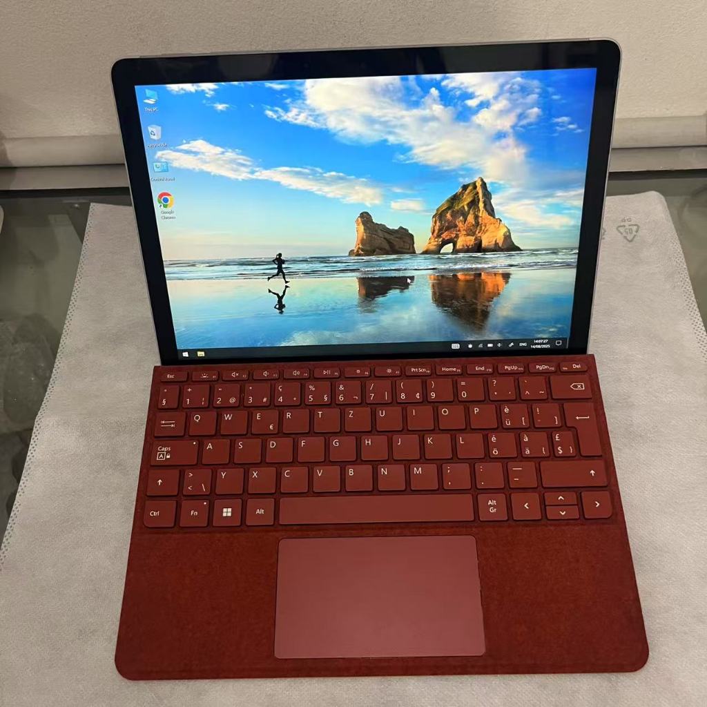 Asli Tablet 10.5" Microsoft Surface Go 2 Touch Screen RAM 8GB ROM 128GB Windows With Styule Pen Keyb