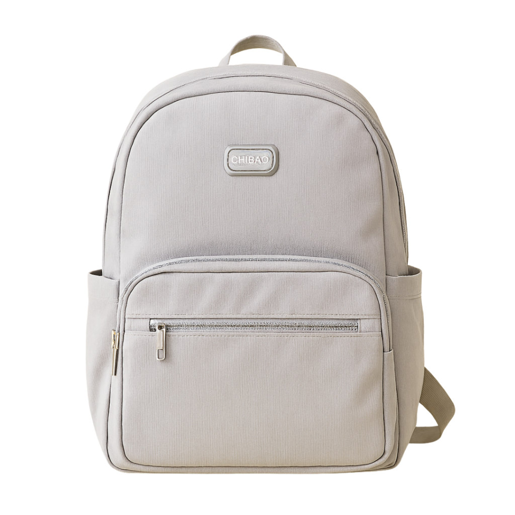 CHIBAO Tas Ransel Kerja 00835 Backpack Wanita Kanvas Polos/Ransel Terbaru