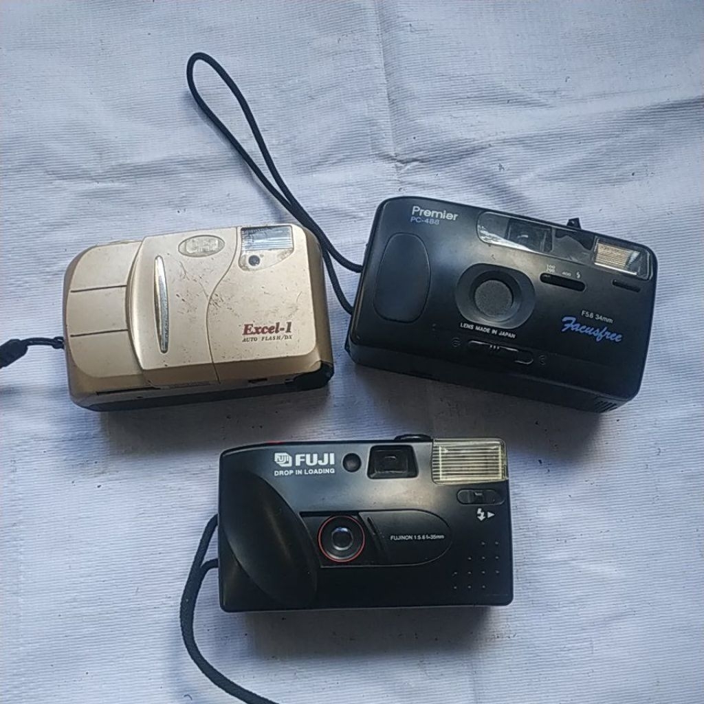 Display kamera lawas vintage