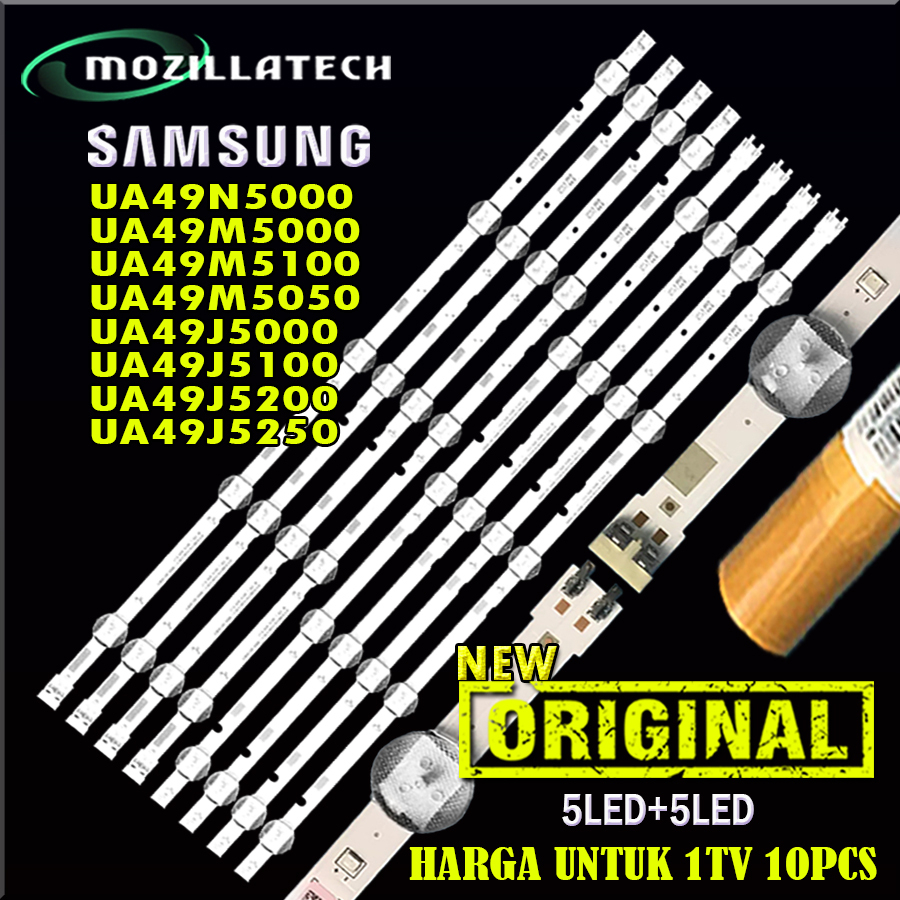 BACKLIGHT TV LED SAMSUNG 49 UA49N5000AK 49N5000 UA49M5000 UA49M5100 49''-FHD-L-180319-JEDI 2-6*2.5