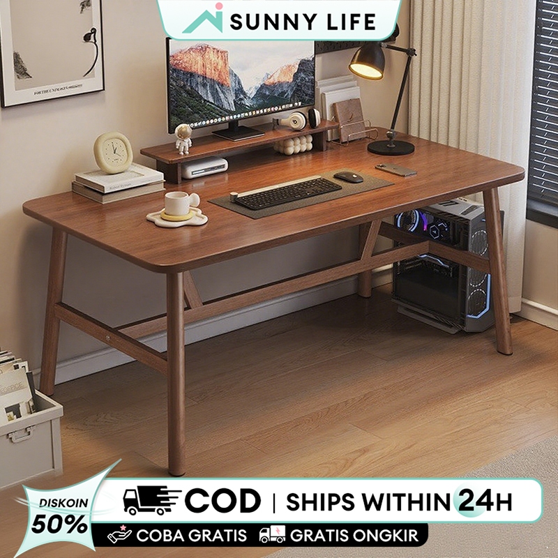 Meja Gaming Meja Komputer Meja Belajar Minimalis Meja Kerja Kayu Meja Kantor 120X80cm