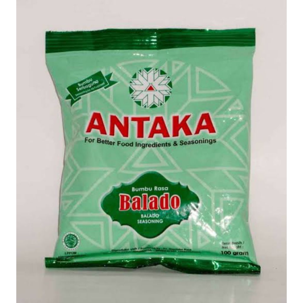 

Antaka Bumbu Balado 100 gr (Bumbu Tabur)