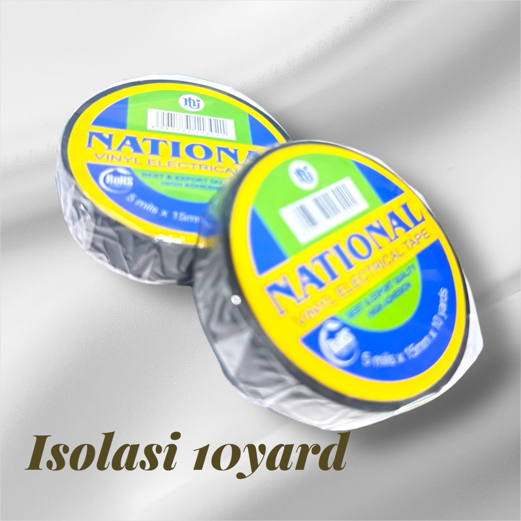 

Isolasi National 10yard harga per 1biji