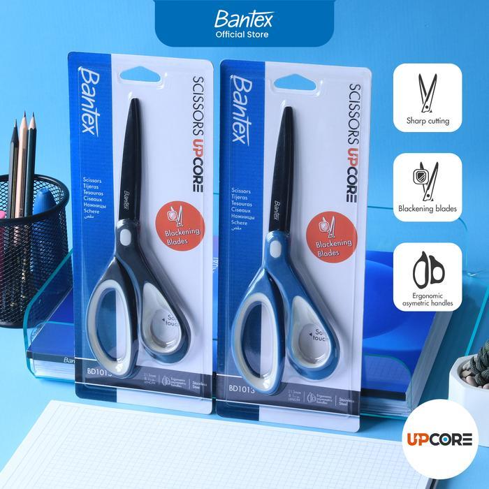 

Bantex Gunting / Office Scissor Pegangan Lembut Ergonomis Pisau Tajam Stainless Steel 213 mm