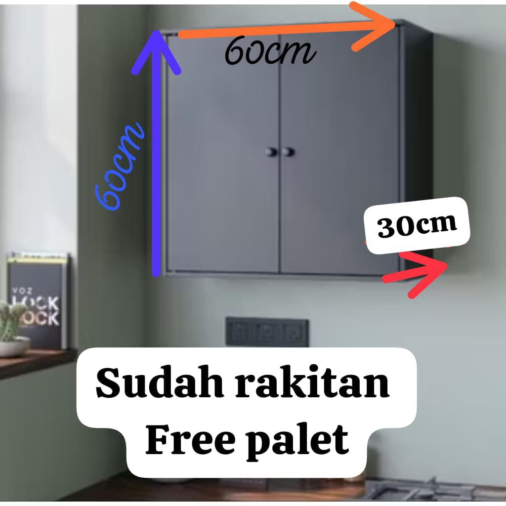 Kichenset Lemari Kabinet Lemari Minimalis Rak Dapur Lemari Serbaguna Lemari Dapur