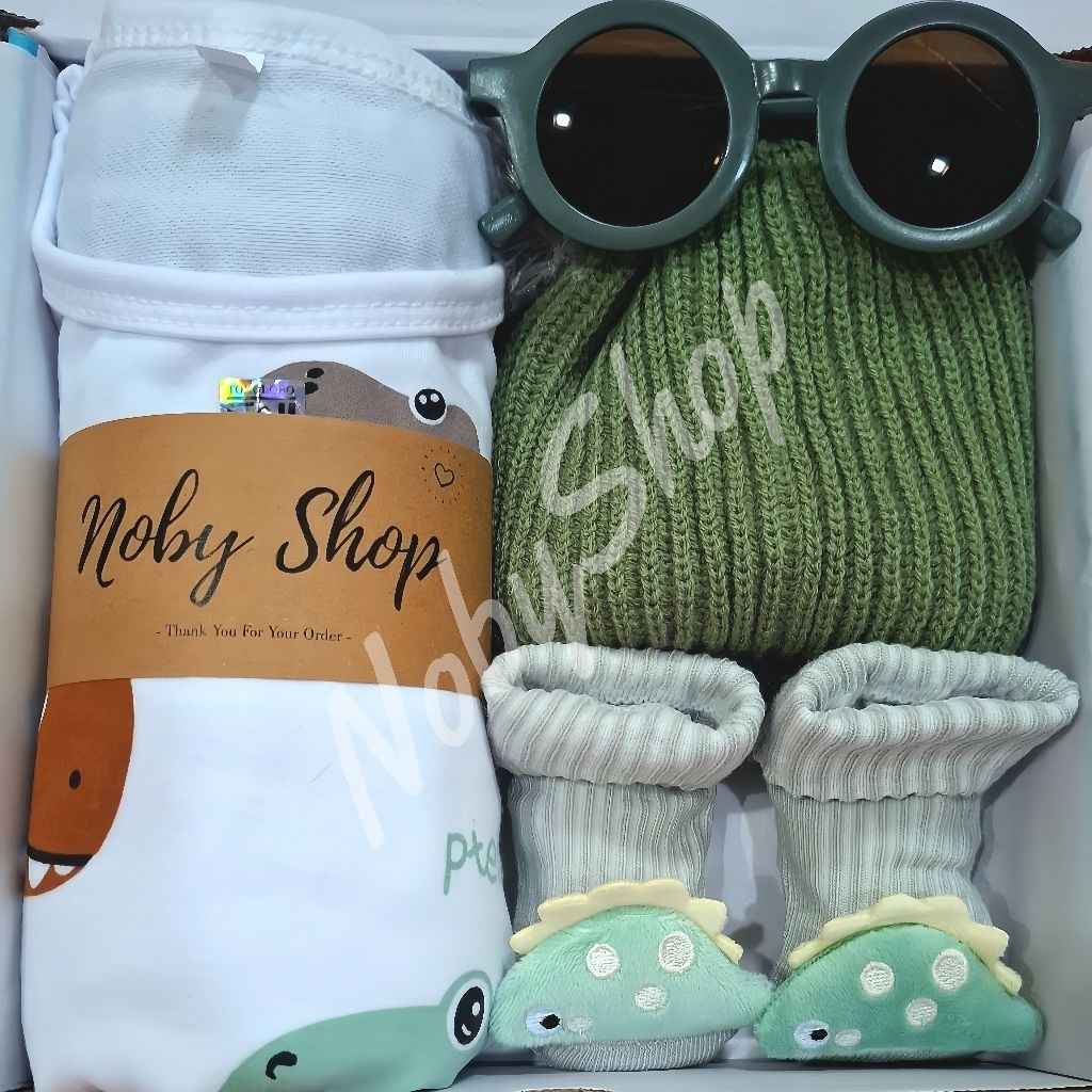 Hampers Bayi Laki-Laki Dinosaurus|Hampers Bayi Baru Lahir|Parsel Bayi