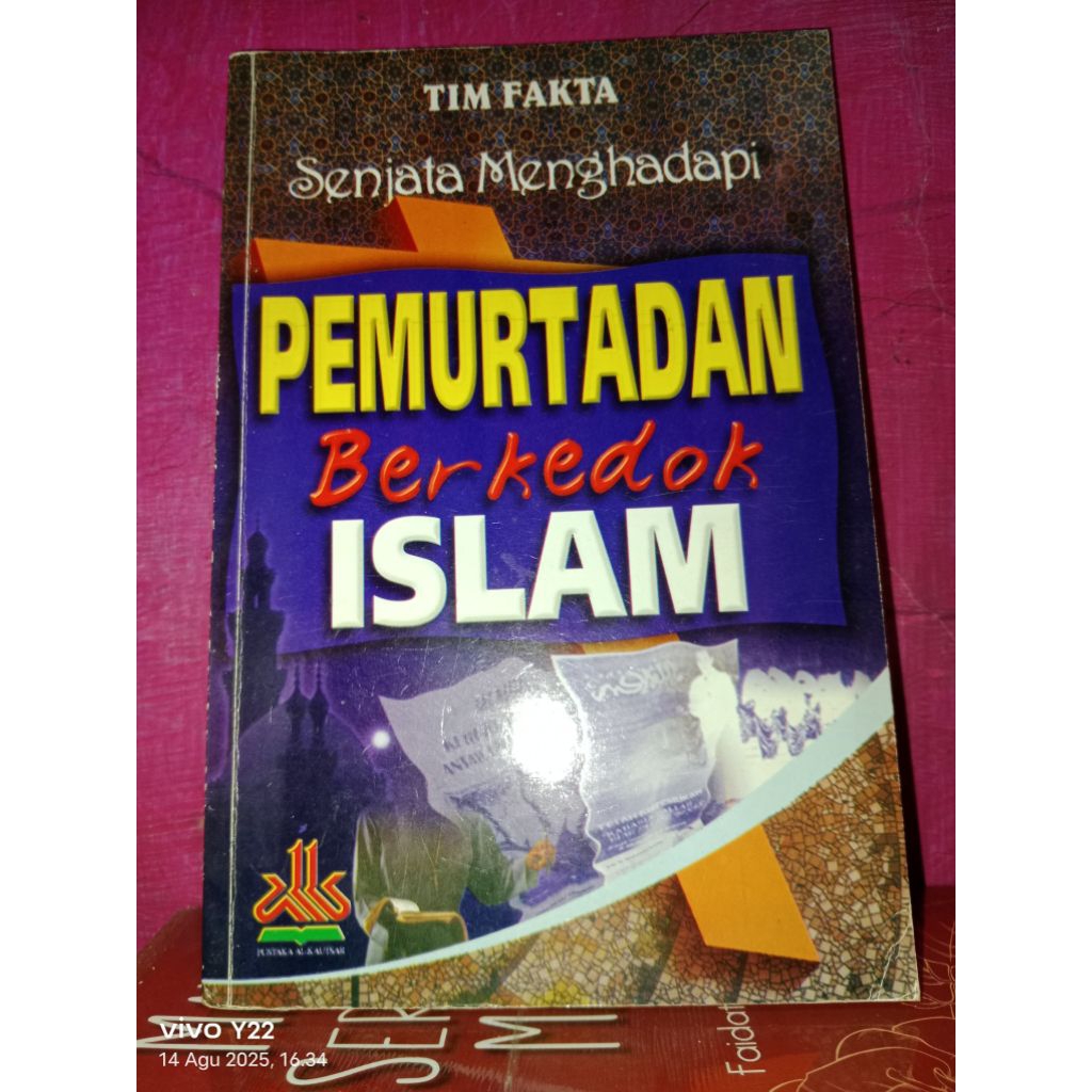 BUKU PEMURTADAN Berkedok ISLAM BUKU BEKAS (ORIGINAL)
