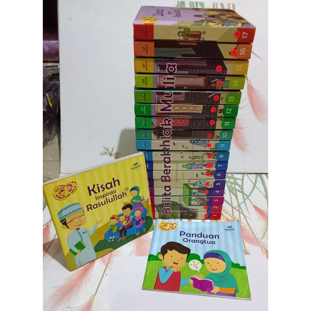 buku preloved anak set balita berakhlak mulia